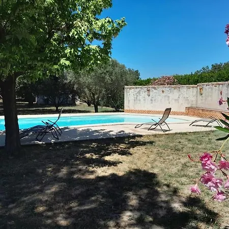 Provencale Avec Piscine Et Grand Jardin * Saint-Geniès-de-Comolas